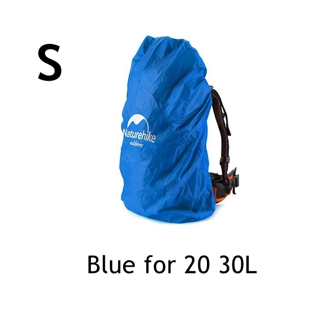 Красный Naturehike 20~ 75L дождевик рюкзак водонепроницаемый мешок крышка Открытый Кемпинг Пешие прогулки скалолазание пыль дождевик пылезащитный чехол - Цвет: Красный