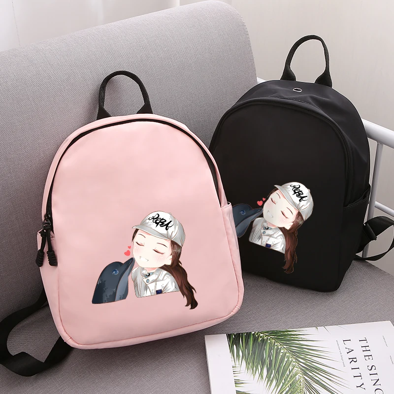 Мода Дельфин для девочек элегантный дизайн туристический рюкзак женщин