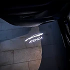 2 шт. 3D приветственный свет s логотип лазерный проектор автомобильный фонарь для Mazda 6 Atenza 2018 2017 - 2013 призрак теневая лампа