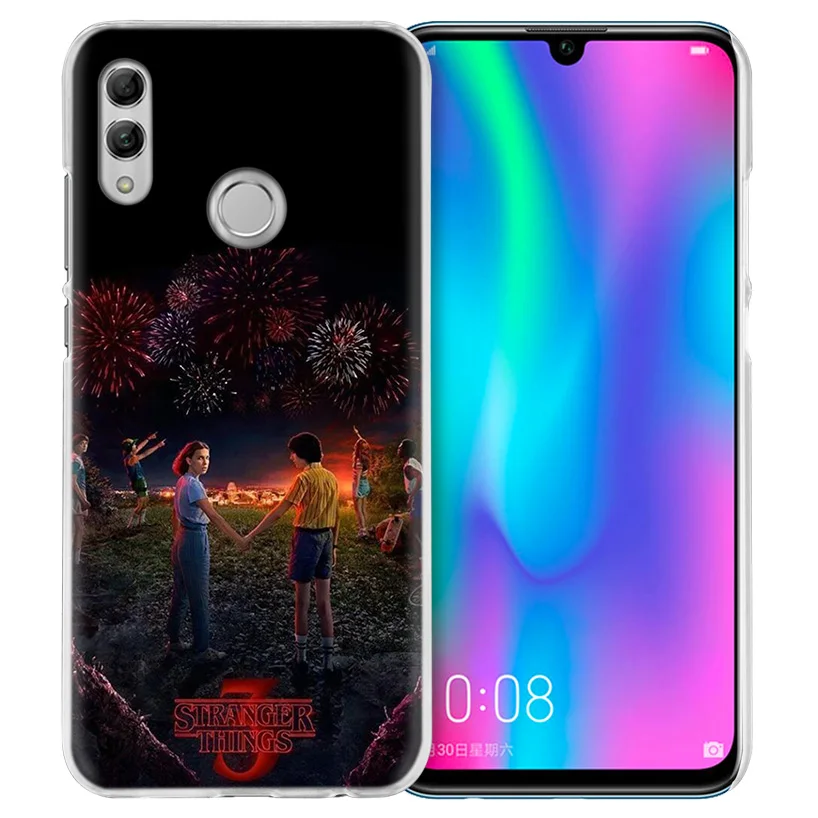 Чехол для ТВ-шоу странные вещи для huawei Honor 9X 8X Y9 20 9 10 Lite Play 8C 8A Pro V20 20i Y6 Y7 жесткий чехол для телефона