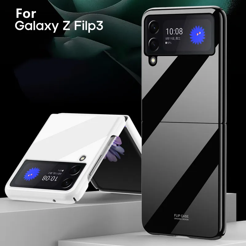 For Cover Samsung Galaxy Z Flip 3 5G Cases Bumper Case For Samsung Z Flip 3 5G Cover For Samsung Z Flip 3 Flip3 5G Fundas 6.7