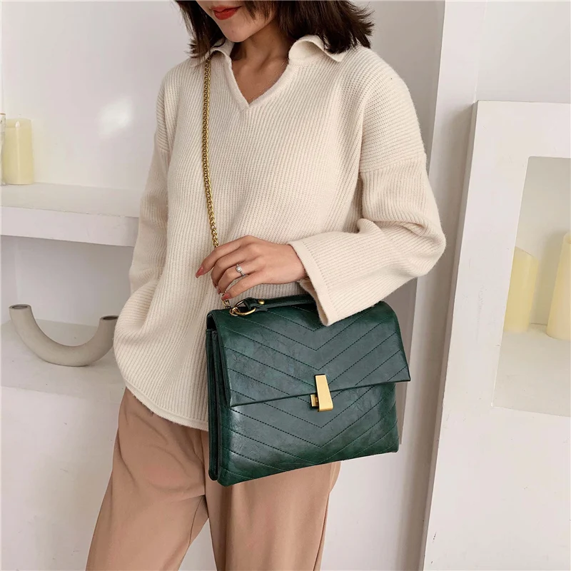 Известный бренд женская сумка Роскошная сумочка дизайнерская прошитая черная