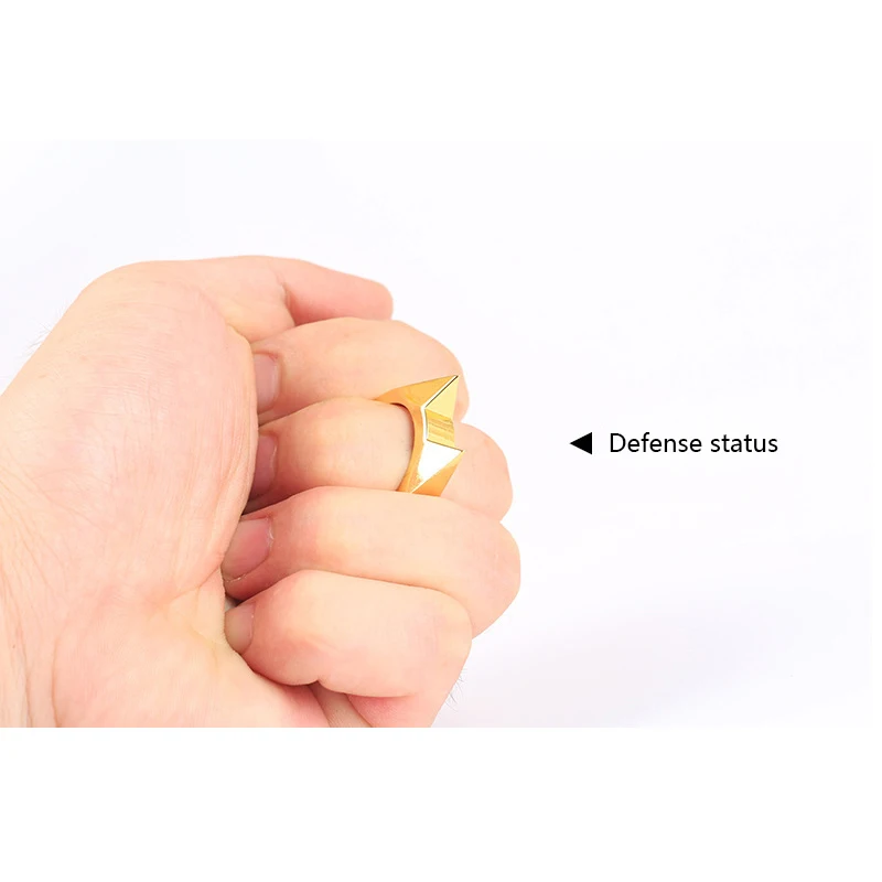 1 шт. защитное кольцо для самозащиты мини-кольцо защита от волка разбитого окна EDC