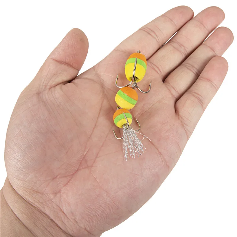 2 шт. рыболовная приманка плавающая Мягкая высокая плотность пена рыболовные