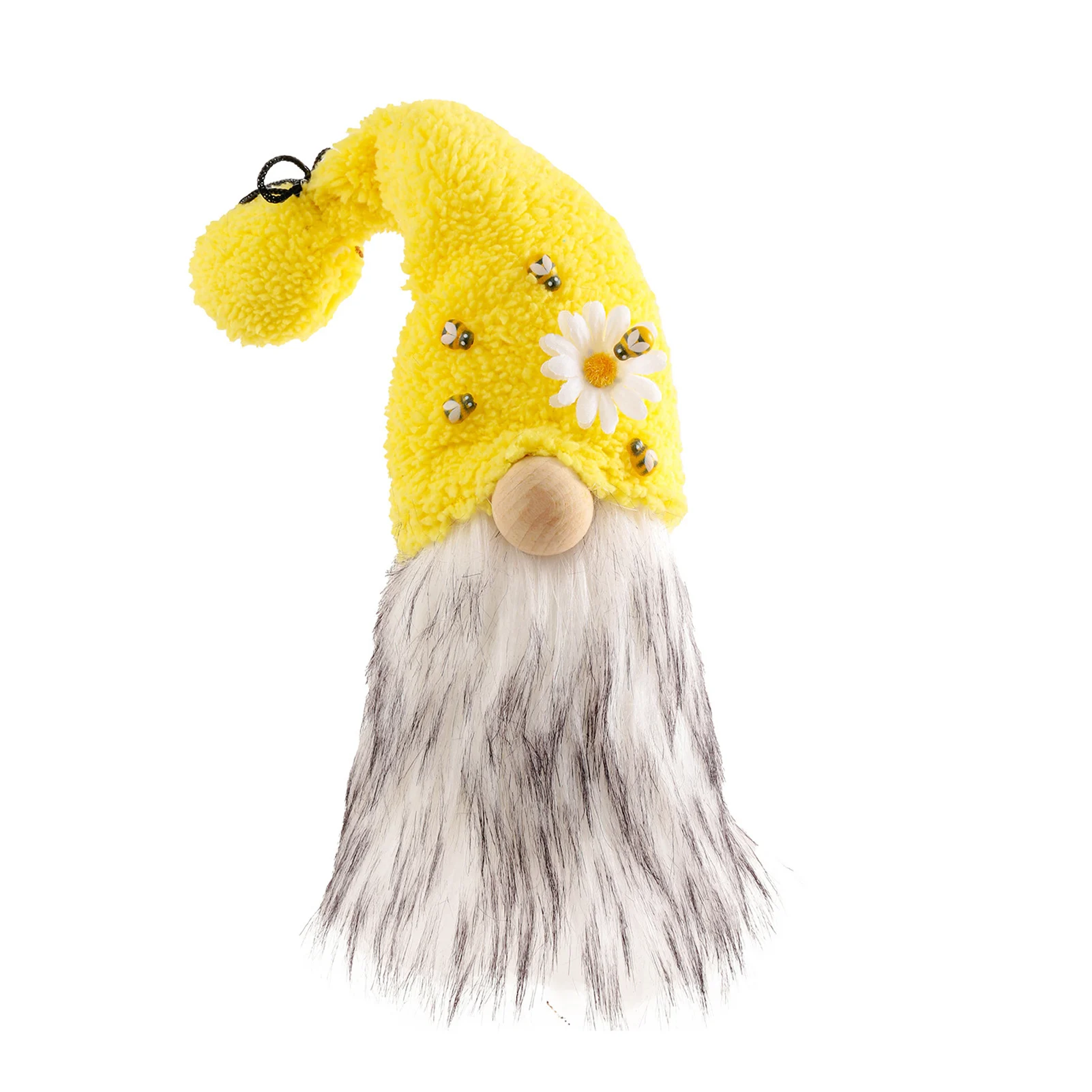 

Nordic Plush Knitted Bee Day Decoration Faceless Doll Forest Old Man Rudolph Santa Claus Ornaments Bee Day Gifts Decor