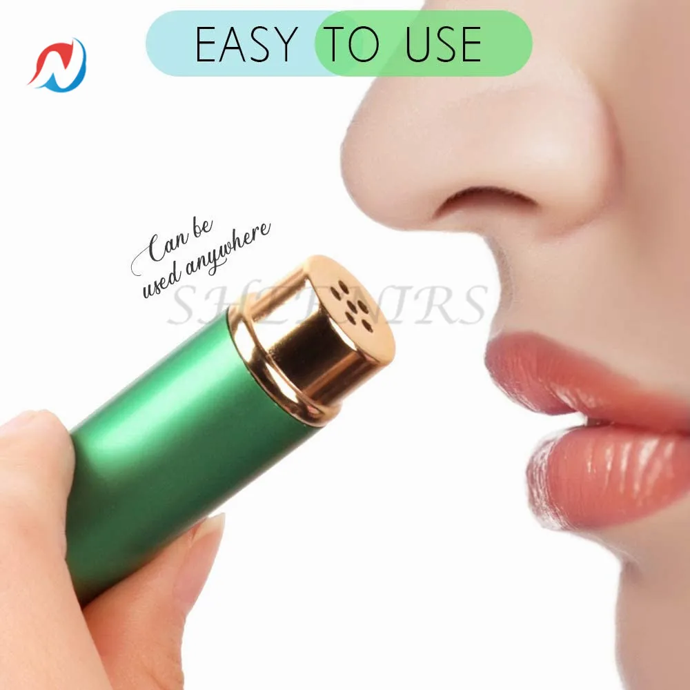 

Sheenirs 2-46sets Empty Colorful Metal Nasal Inhalers for Essential Oils Aromatherapy Blank Aluminum Tubes Replacement Wicks