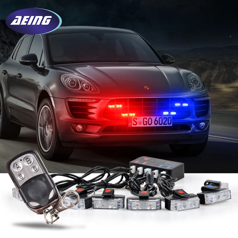 AEING 8x2 беспроводной светодиодный фонарик аварийный стробоскоп автомобильный