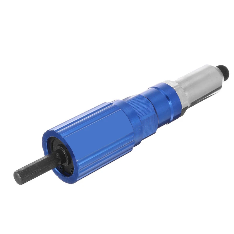 

Electric Rivet Gun 2.4mm-4.8mm Rivet Nut Gun Drill Adapter Cordless Riveting Tool Insert Nut Pull Rivet Tool for Home DIY