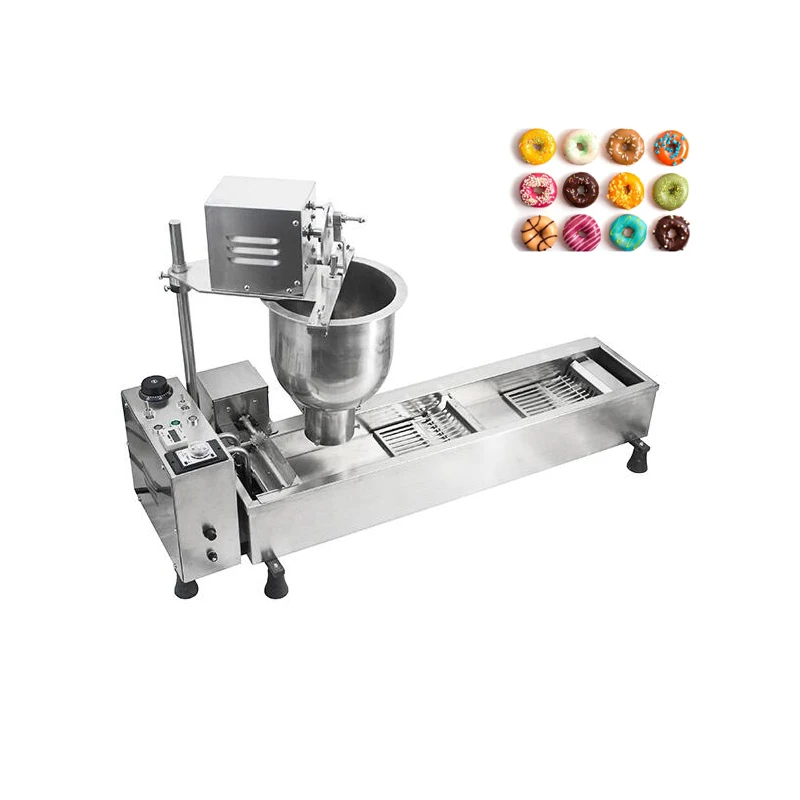 Automatic Doughnut Machine Stainless Steel Mini Auto Donut Production Line Commercial Capacity 300~500 pcs/H | Бытовая техника