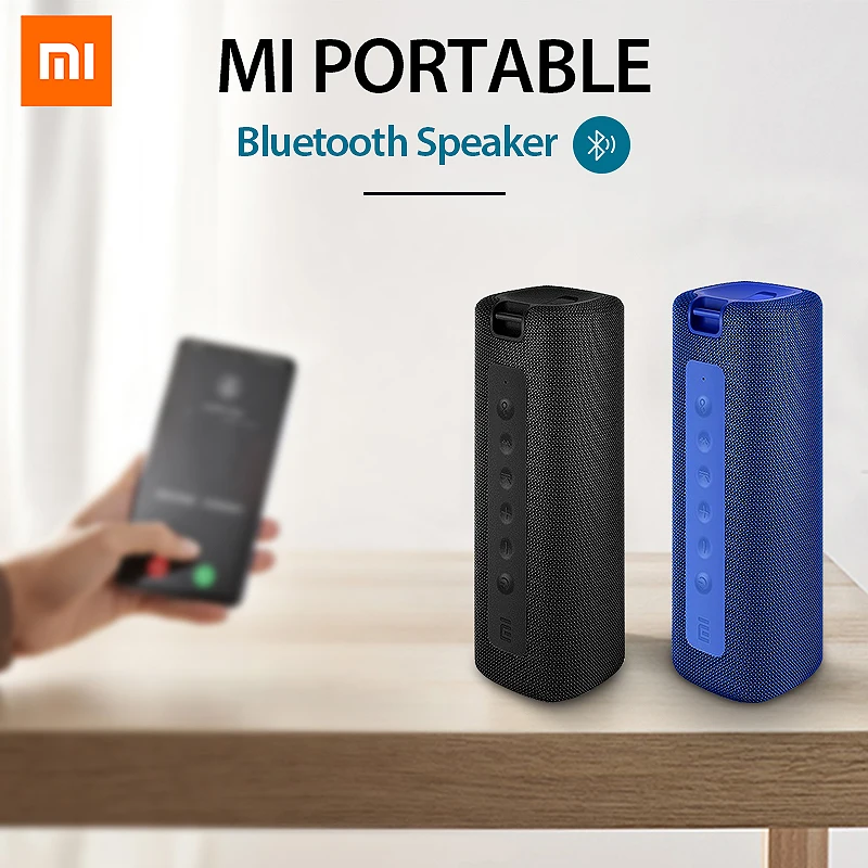 Портативная bluetooth Колонка Xiaomi Mi 16 Вт TWS стерео супер бас колонки IPX7