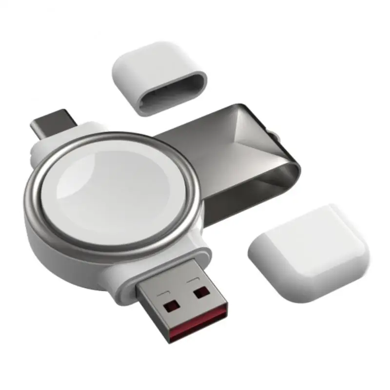 

Portable Wireless Charger for IWatch 6 SE 5 4 Charging Dock Station USB Charger Cable for Apple Watch Series 5 4 3 2 1