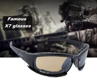 Тактические поляризованные очки Daisy, военные очки, армейские солнцезащитные очки с 4 линзами, оригинальная коробка, мужские очки для стрельбы, Gafas