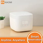 Электрическая рисоварка Xiaomi Mijia 1,6 л, кухонная Домашняя мини-плита, миниатюрная рисоварка, умное назначение, светодиодный дисплей, управление через приложение