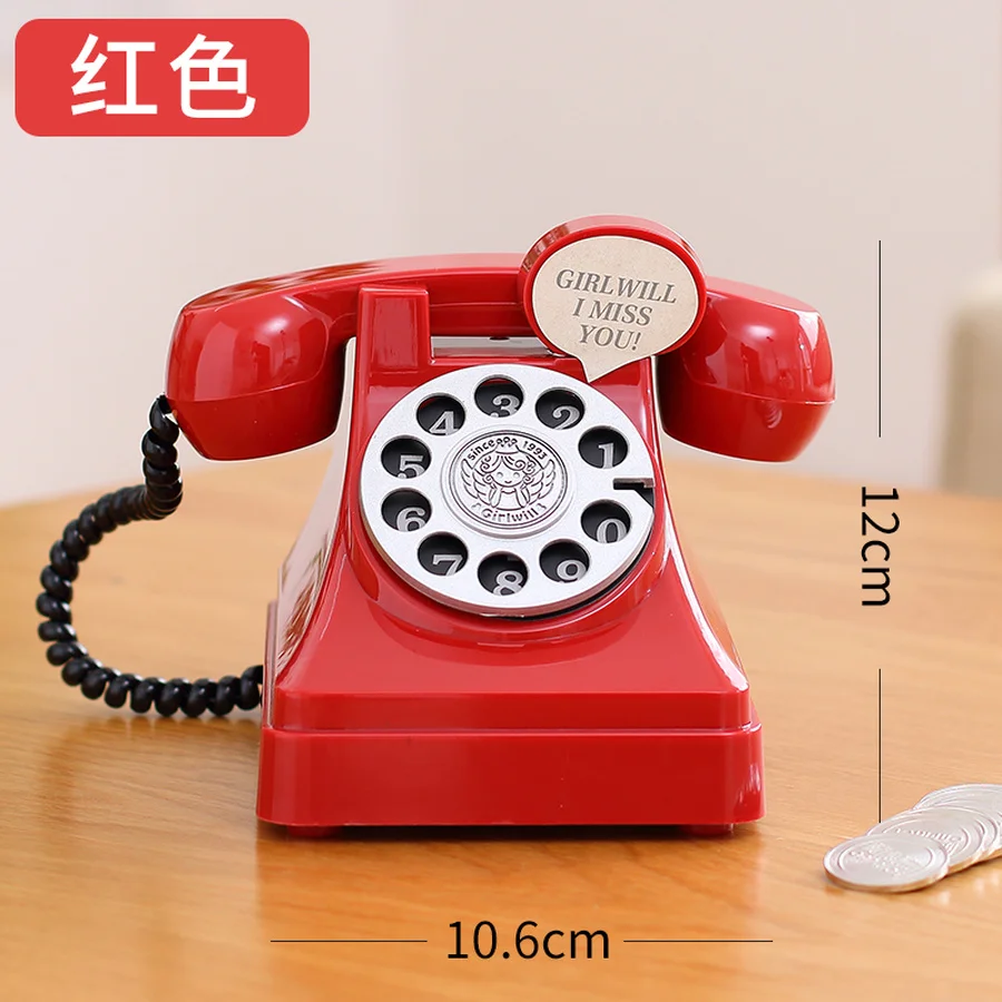 Красный телефон из Лондона копилка однотонная лондонская телефонная будка