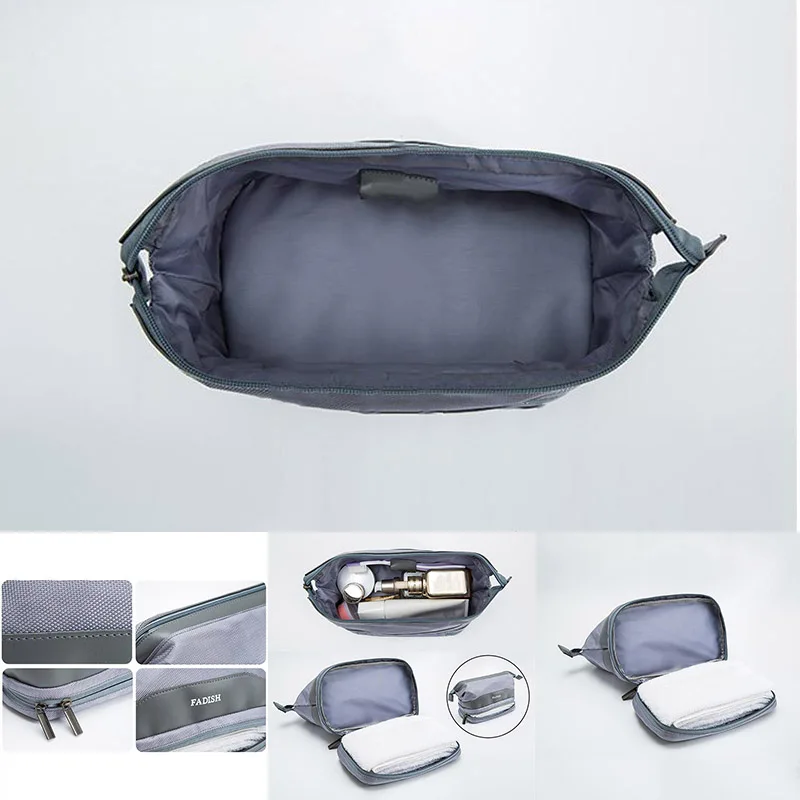 Карманная дорожная сумка для мытья органайзер косметики хранения красивый чехол
