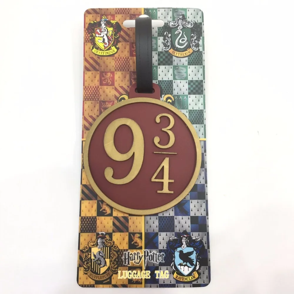 Hp Платформа 9 3/4 Hogwartses Gryffindor Ravenclaww Hufflepufff багажная бирка ID адрес держатель багажа