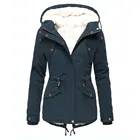 Винтажная Осенняя Вельветовая куртка, Женская однотонная куртка с длинным рукавом, женское официальное пальто большого размера на зиму и зиму 2021