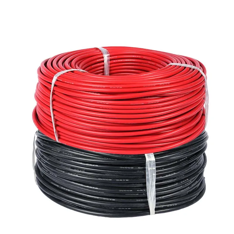 

Wire Cable Soft silicone wire 7AWG-22AWG heat resistant 200° Cold resistant -60°
