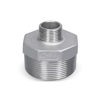 304 stainless steel pipe fitting s606 to 34 npt male thread elbow butt joint adapter coupler plumbing fittings
