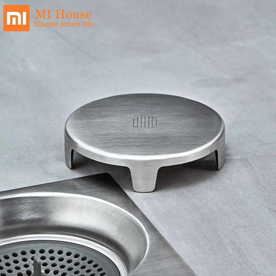 XIAOMI Diiib дезодорант-Слив для пола 304 нержавеющая сталь поворотный дренаж кухня ванная комната анти-блокирующий фильтр дренаж