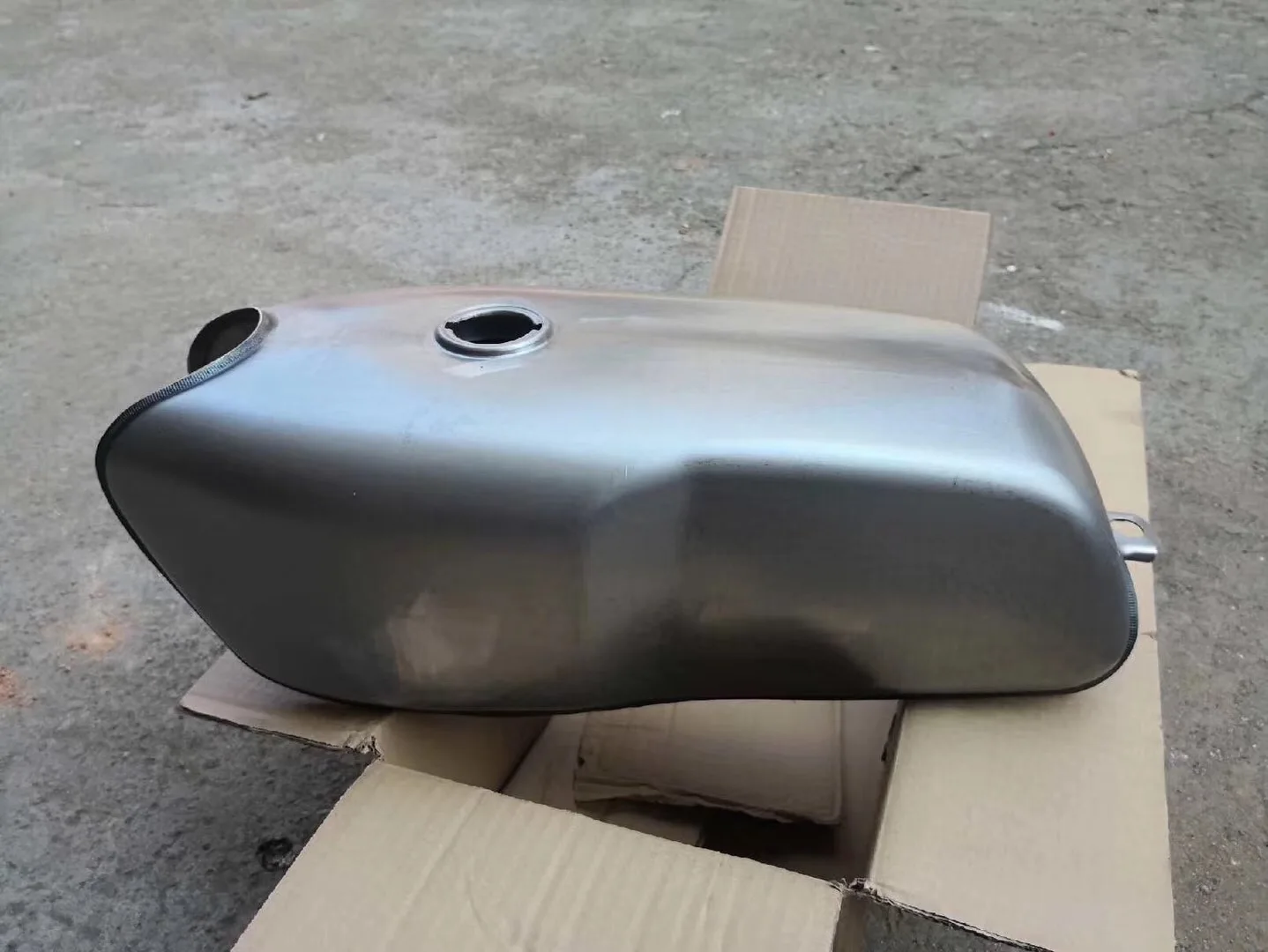 Винтажный газовый бак Cafe Racer RD50 Универсальный мотоциклетный топливный из чистой