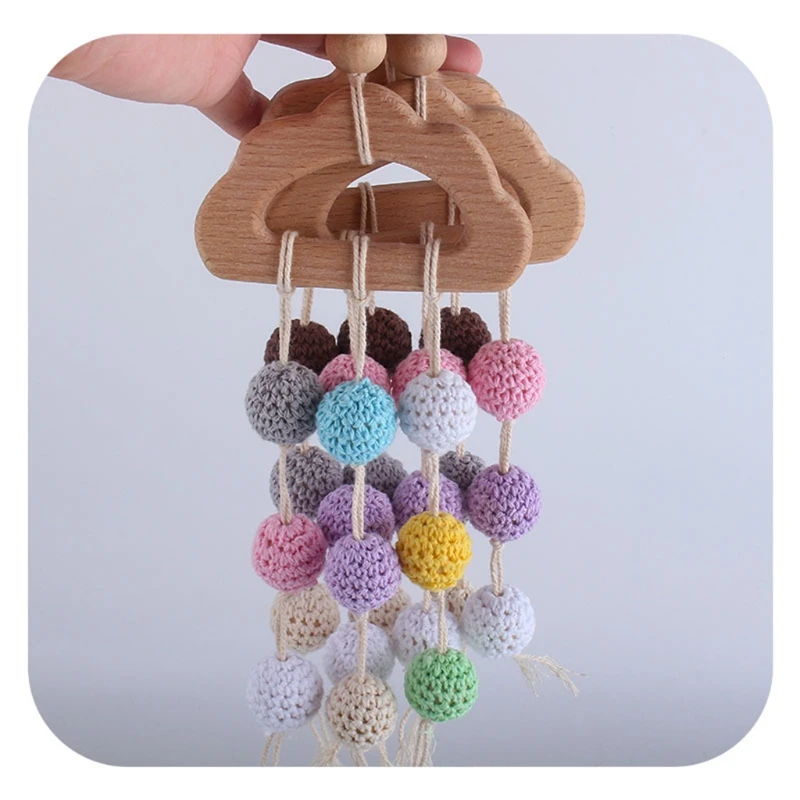 

Baby Teether Teething Pendant Pram Clip Hanging Toy Stroller Chain Rattle Molar