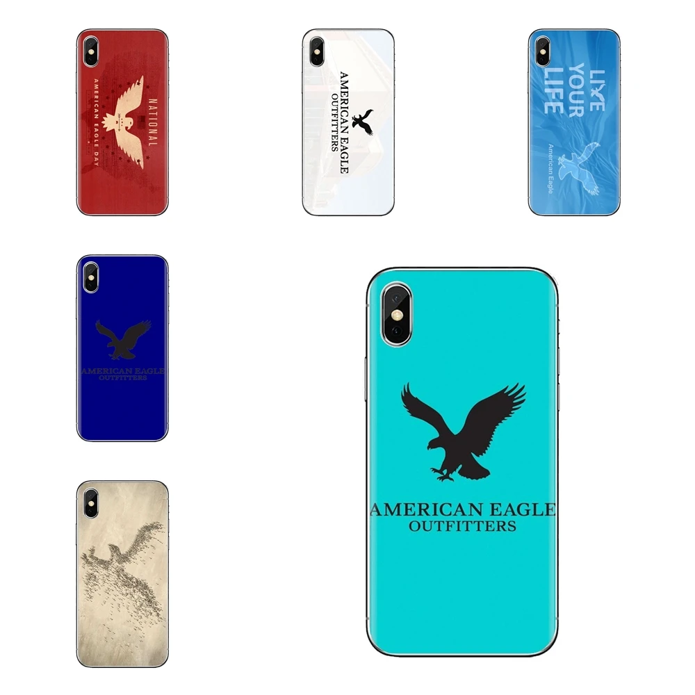 Для LG Spirit Motorola Moto X4 E4 E5 G5 G5S G6 Z Z2 Z3 G2 G3 C Play Plus мини american eagle outfitters логотип с принтом из