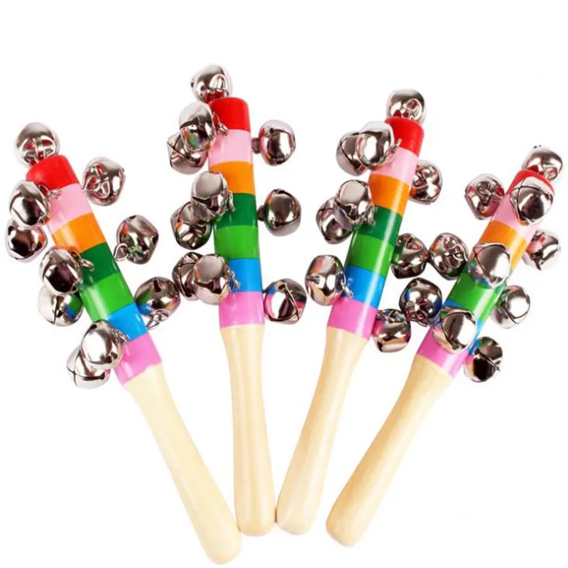 1 шт. деревянная погремушка-погремушка звуковая игрушка музыкальный инструмент