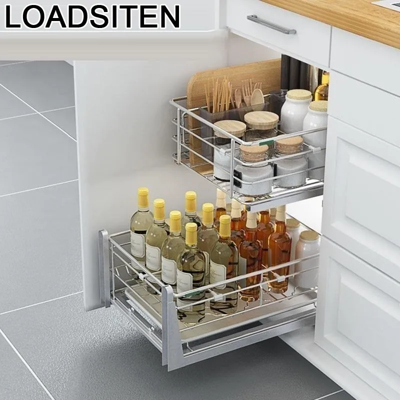 Cosina Armario De Cocina Despensa Mutfak Kuchnia органайзер для кладовки из нержавеющей стали кухонная стойка Cozinha кухонный шкаф корзина