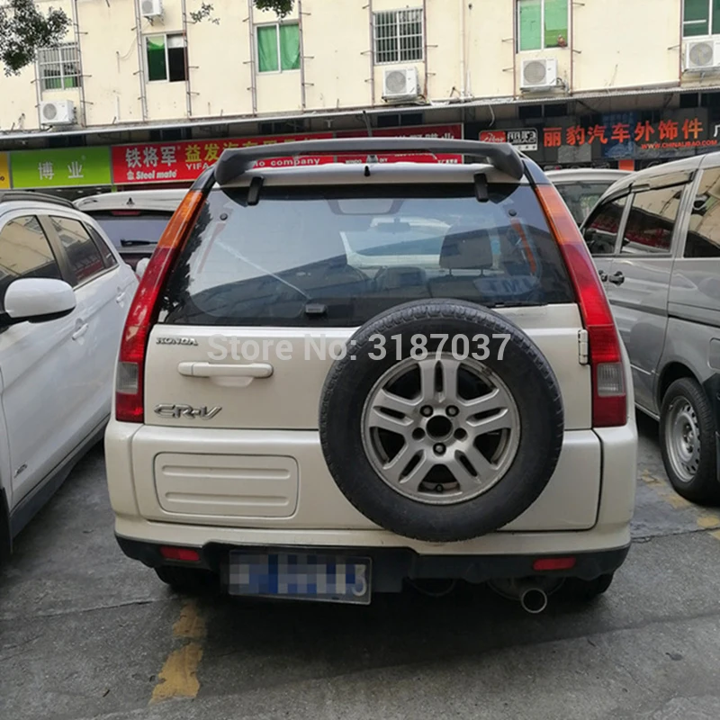 

Спойлер для Honda спойлер CRV 2001-2007, Неокрашенный задний спойлер на крыло, крышу из АБС-пластика