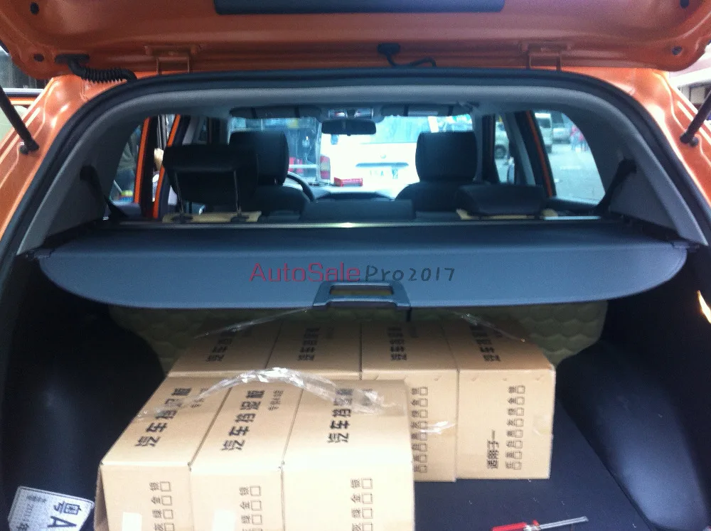 

Aluminium alloy + Fabric Rear Trunk Security Shield Cargo Cover For Hyundai Creta / ix25 2014 2015 2016 2017