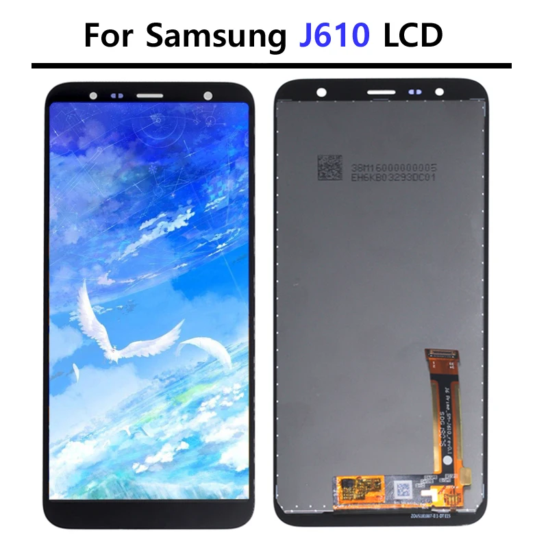 Оригинальный ЖК-дисплей J6 Plus для Samsung Galaxy + J610 сенсорный экран дигитайзер датчик в