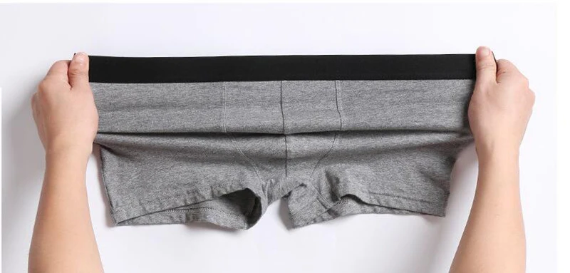

Men's Panties Underpants Man Boxer Mens Underwear Cotton Man Big Short Breathable Solid Flexible Shorts Boxers Homme