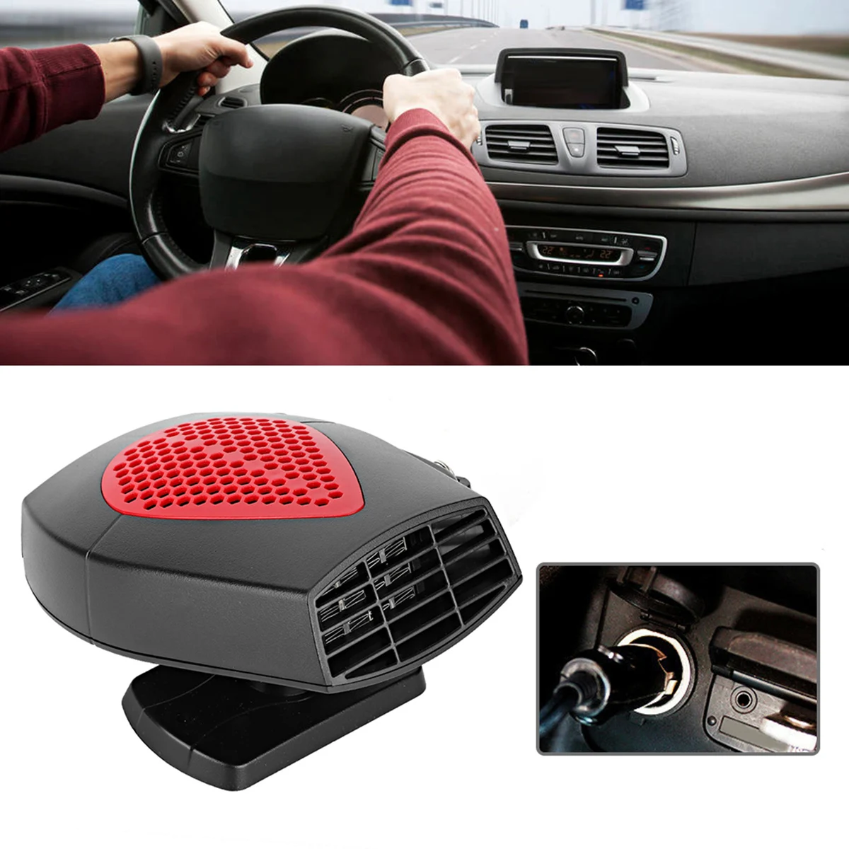 12V Car Vehicle Portable Heating Fan Heater Defroster Demister Practical Accessory | Автомобили и мотоциклы