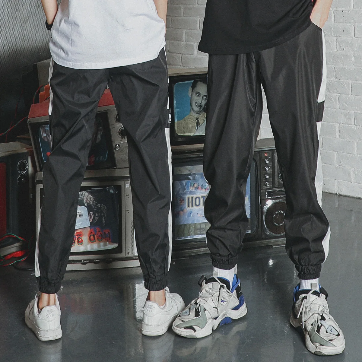 

Demon Slayer Kimetsu No Yaiba Jogging Pants Sweatpants Male Running Pants Sport Trousers Men/Women Elastic Waist Casual Pants