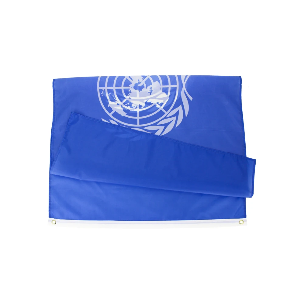 

Hanging 90*150 CM United Nations Flag For Decoration