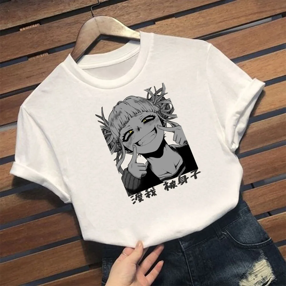 Мужская футболка с коротким рукавом милая летняя в стиле аниме my hero academia Тога