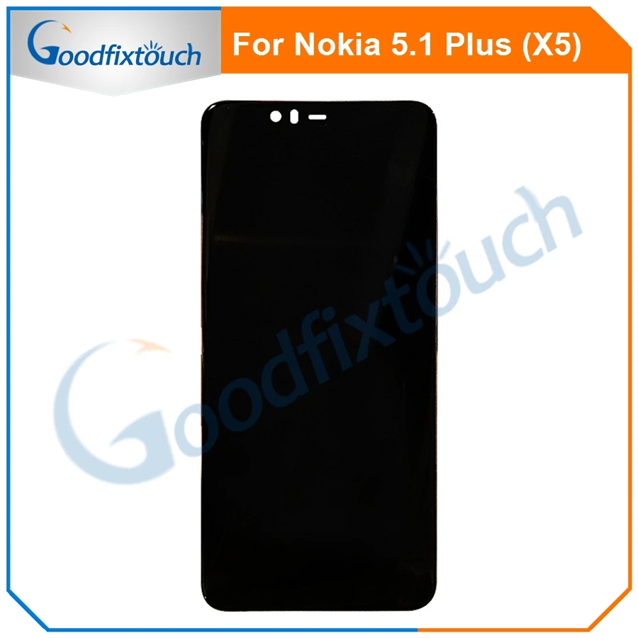 10 Uds pantalla LCD para Nokia 5,1 m&aacute;s 5,1 m&aacute;s X5 pantalla LCD Digitalizador de pantalla t&aacute;ctil Assmebly para Nokia X5 piezas de repuesto-1