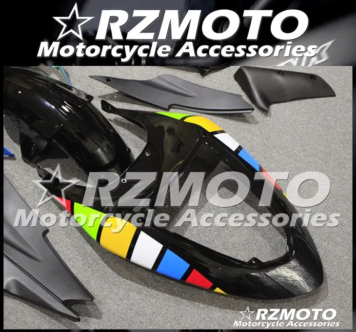 

New ABS whole Motorcycle Fairings Kit Fit For Kawasaki Ninja ZX-6R ZX6R 636 2005 2006 05 06 bodywork set Custom red yellow