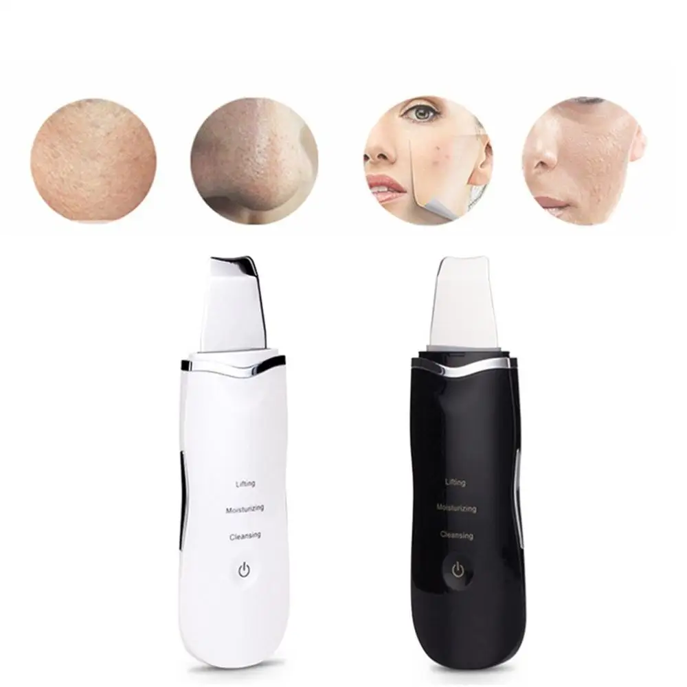 Ультразвуковой скраб для кожи лица USB Перезаряжаемые очищающее средство