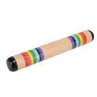 Деревянная дождевая палочка, трубка-шейкер с дождевой погремушкой, детская игрушка Orff, перкуссионный музыкальный инструмент Orff, инструмент