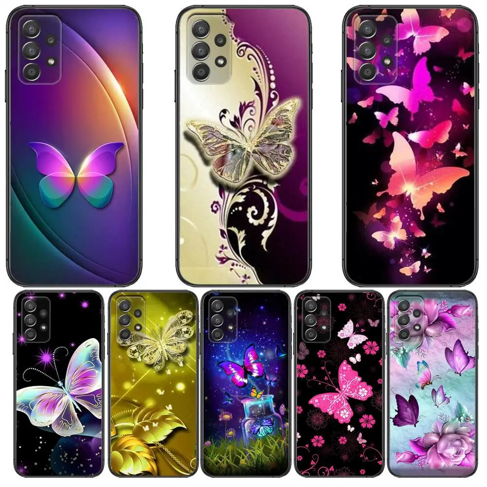 

Phone Case Hull For Samsung Galaxy A70 A50 A51 A71 A52 A40 A30 A31 A90 A20E 5G a20s Black Shell Art Cell Cove