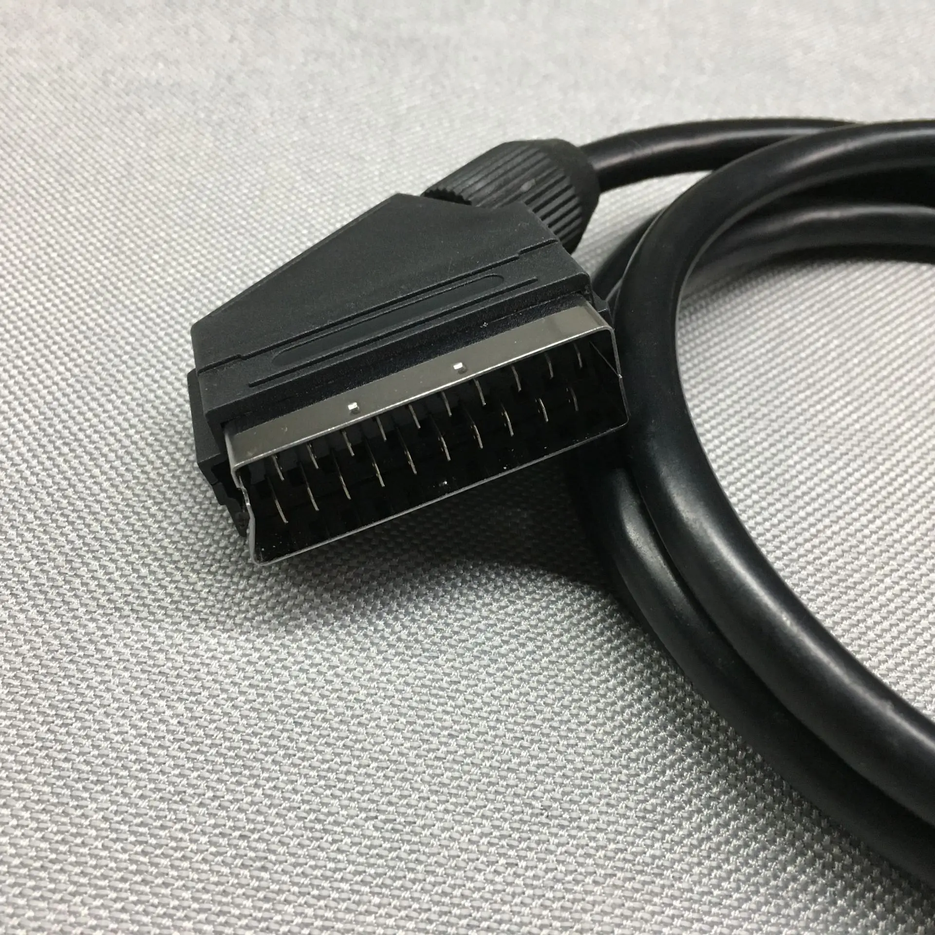 1 5 м EU версия штекер никелированный кабель Scart 21 pin TV DVD VCR Аудио Видео Проводные