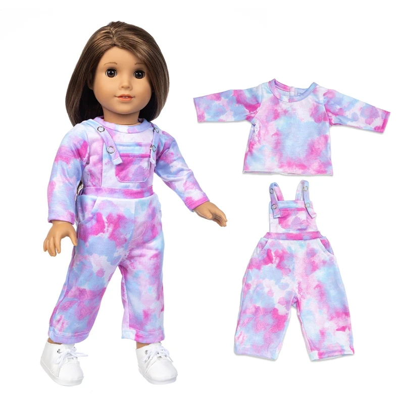

2021 New Fashion Fleece Fit for American Girl Doll Clothes 18-inch Doll , Christmas Girl Gift(only sell clothes)