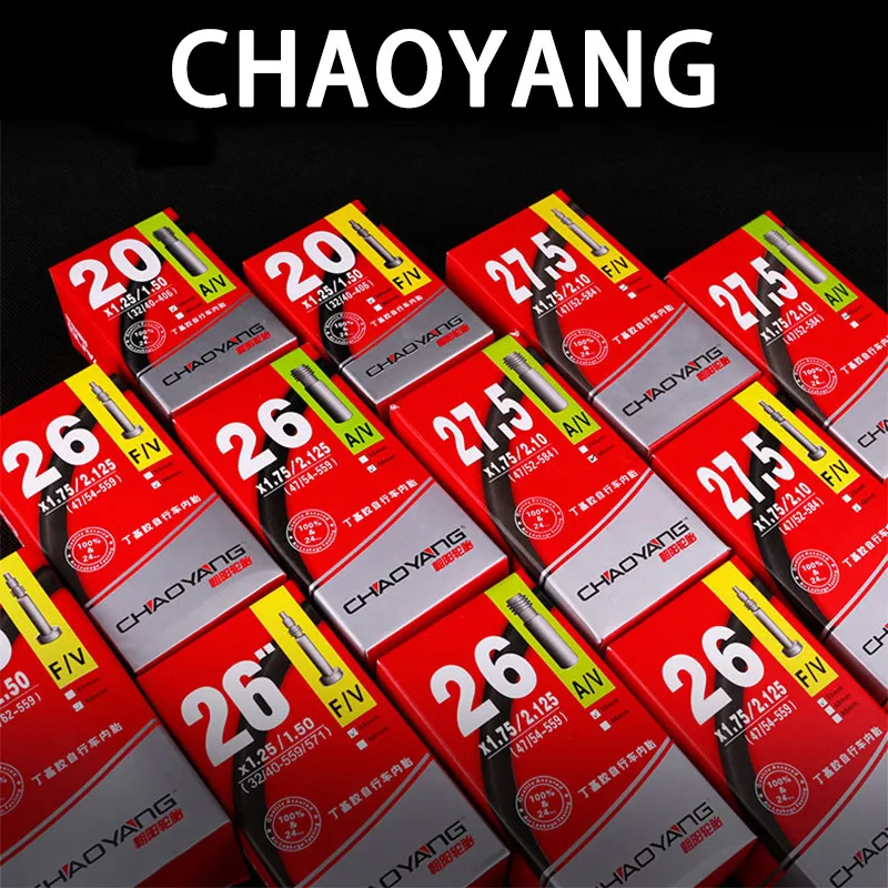

26 29 inch 27.5 FV Tire Bike 48mm Inner CHAOYANG Tube Bicycle ROAD 1.75-2.1/2.35 MTB Mountain 33mm ROAD Tube ROAD 26 27.5 29 inc