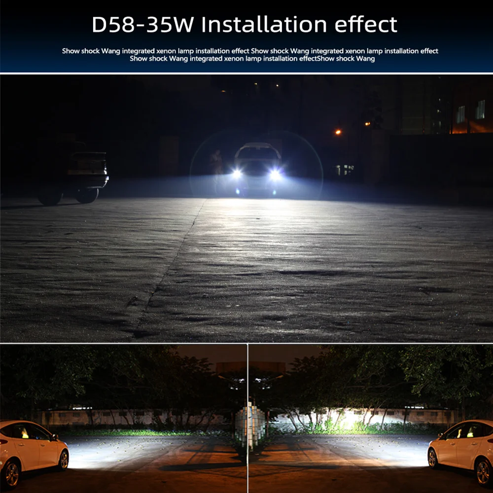 Автомобильный 35 Вт D8S ксеноновый hid головной светильник 4300K 5000K 6000K 6500K 6400LM