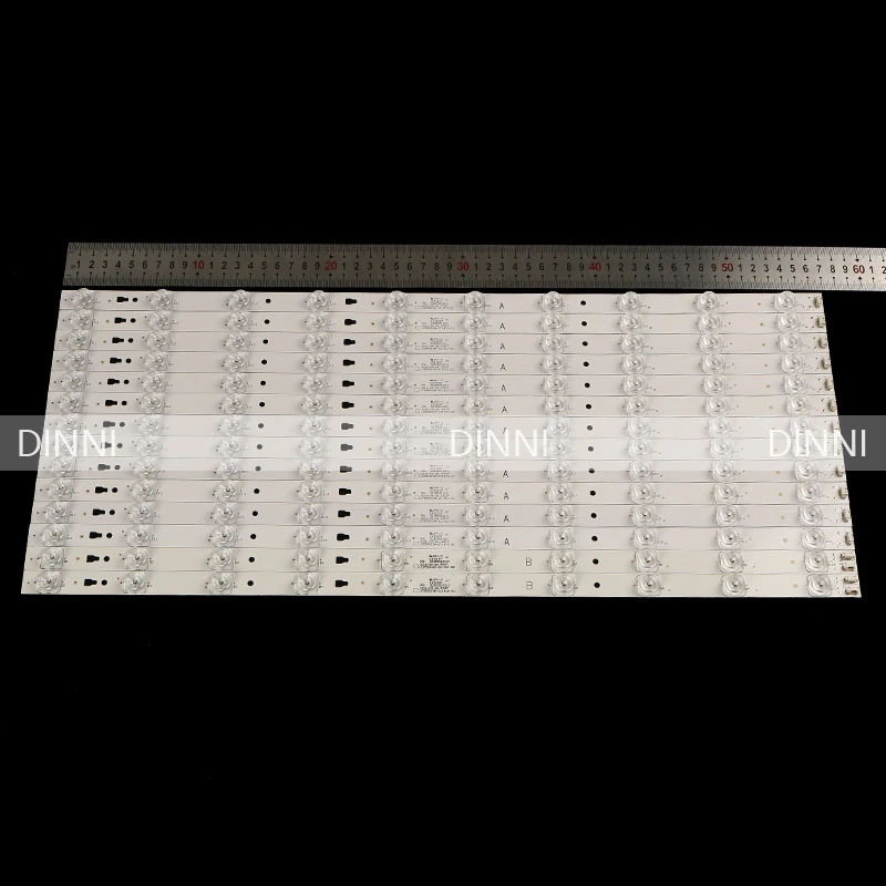 Светодиодная задсветильник вая лента для Origina Haier U55H3 LS55H310G LS55H510X LS55A51 светодиодная