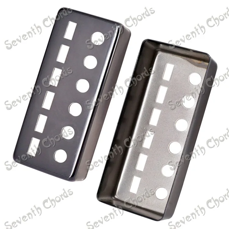 12 шт. 3 цвета мини стиль латунь 6 струн гитара хамбакер пикап крышка/расстояние