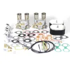 SherryBerg Twin Carb Kit для VW GOLFPOLO 1,6 1,8 2,0 Weber MK2 45 мм 2 45-dcoe карбюраторы + воздушные фильтры + коллектор + 1 комплект соединений