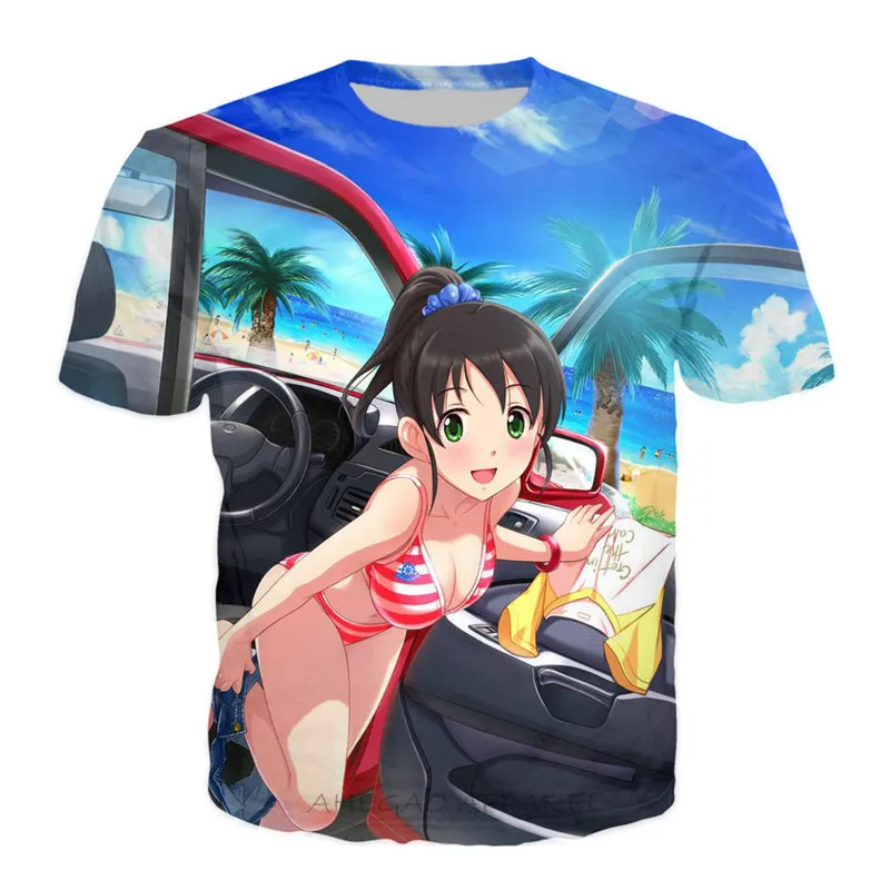 Футболка с изображением локомотива для девушек сексуальная летняя футболка